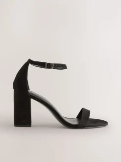 Zwart - Sandalen met blokhak