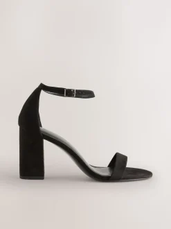 Zwart - Sandalen met blokhak