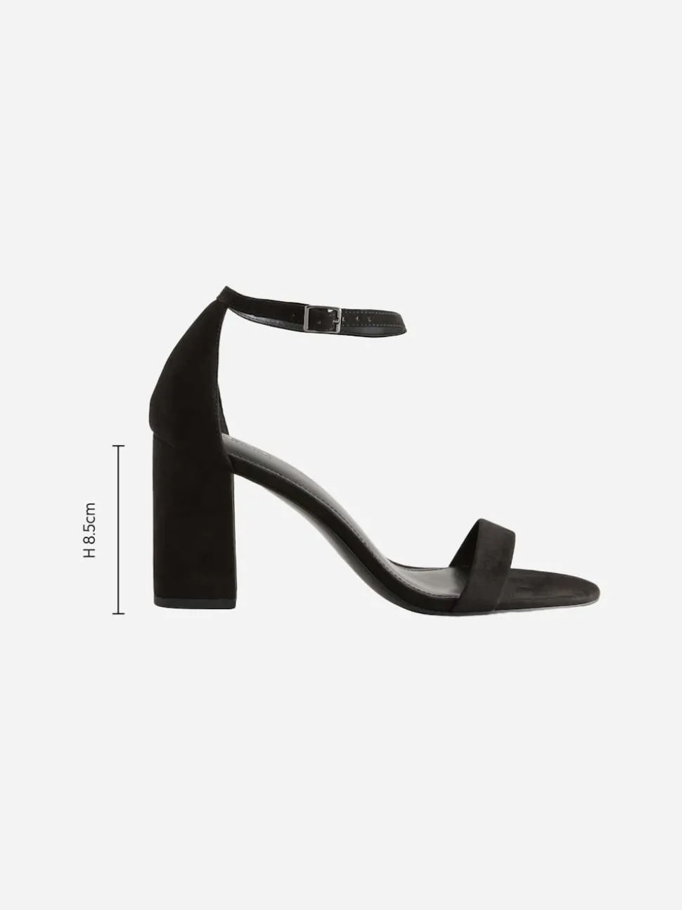 Zwart - Sandalen met blokhak