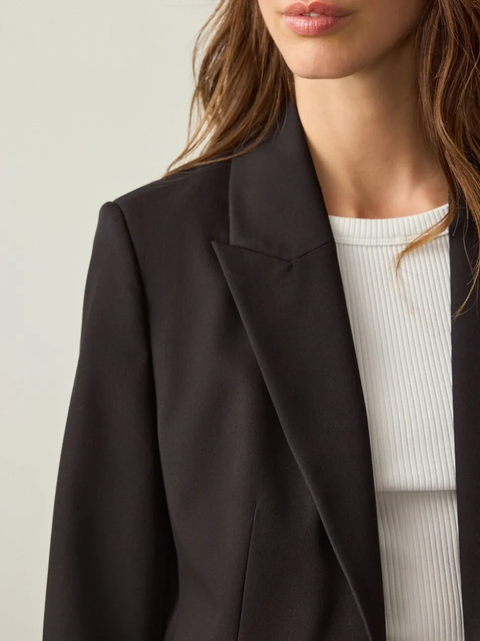 Zwart - Sculpting Single Breasted Tailored Blazer
