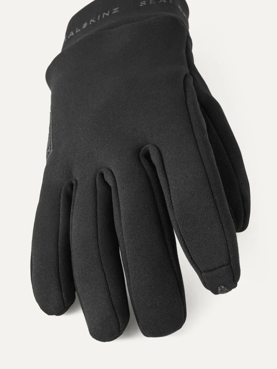 Zwart - SEALSKINZ waterafstotende Nano handschoenen van fleece