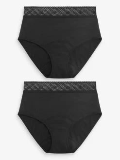 Zwart - Set van 2 medium Flow Period slips
