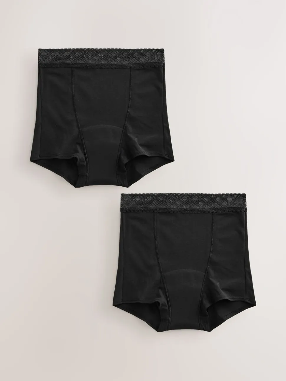 Zwart - Set van 2 medium Flow Period slips