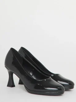 Zwart - Simply Be Court Shoe Heel