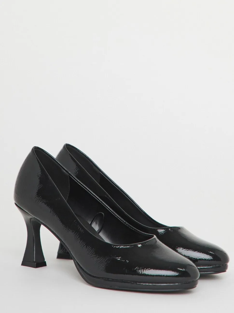 Zwart - Simply Be Court Shoe Heel