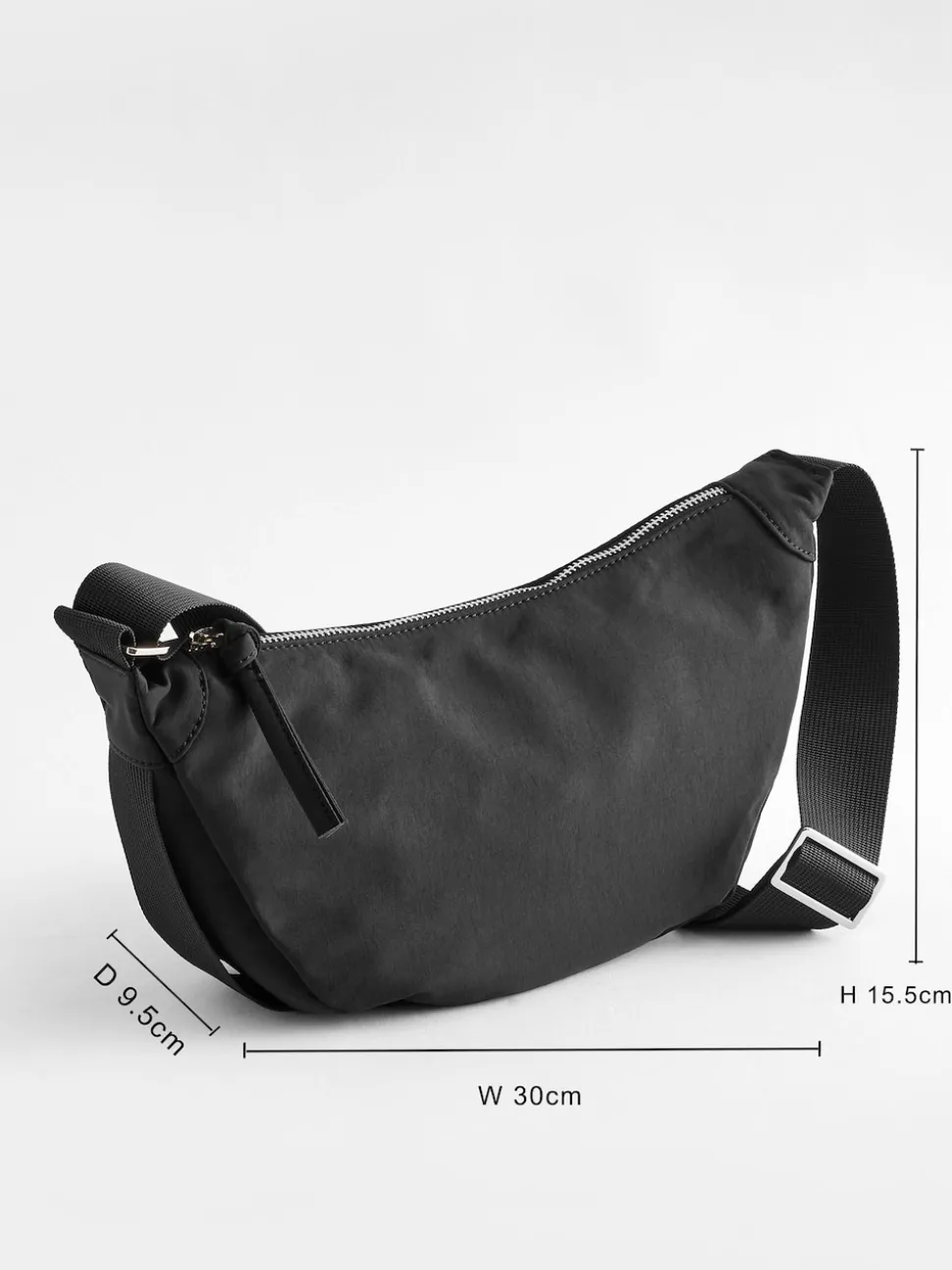 Zwart - Sling Cross Body Bag