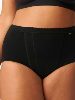 Zwart - Sloggi - Ondersteunende slip