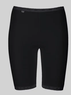 Zwart - Sloggi Basic+ set van 2 lange shorts