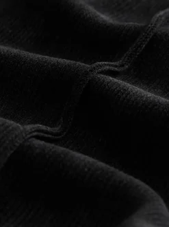 Zwart - Smoothing Corduroy Bootcut Trousers