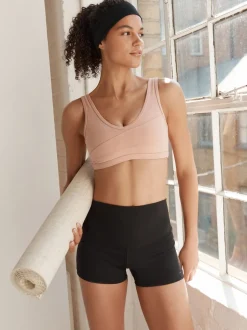 Zwart - Sports Dry Tech buikcorrigerende shorts