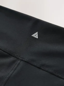 Zwart - Sports Dry Tech buikcorrigerende shorts