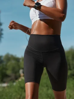 Zwart - Sports Dry Tech buikcorrigerende shorts