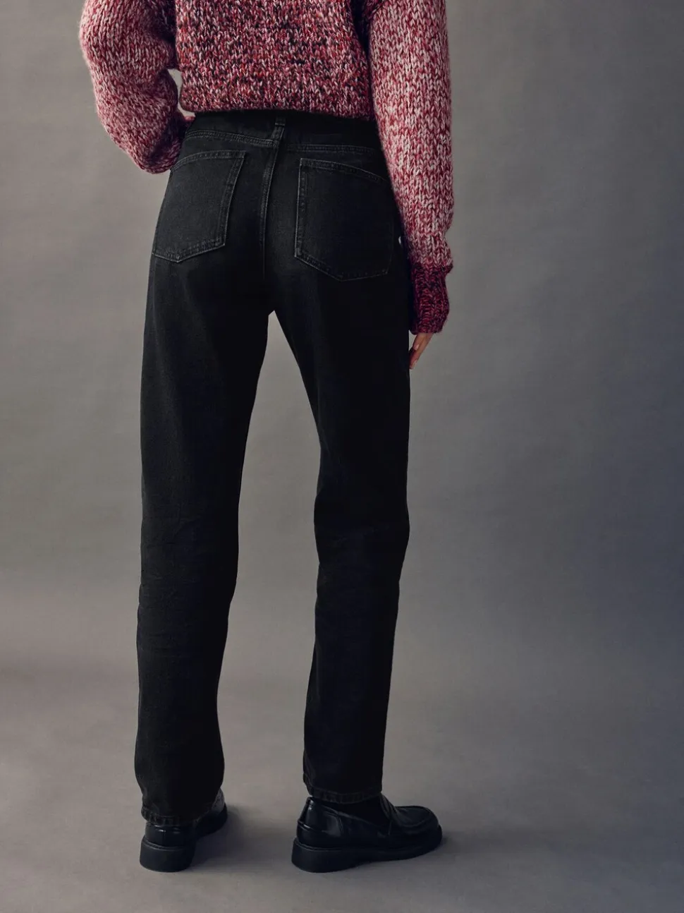 Zwart - Straight Leg Jeans