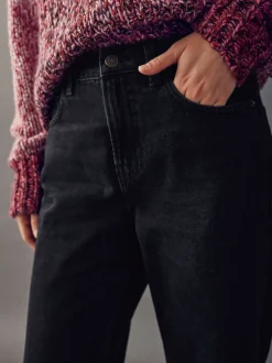 Zwart - Straight Leg Jeans