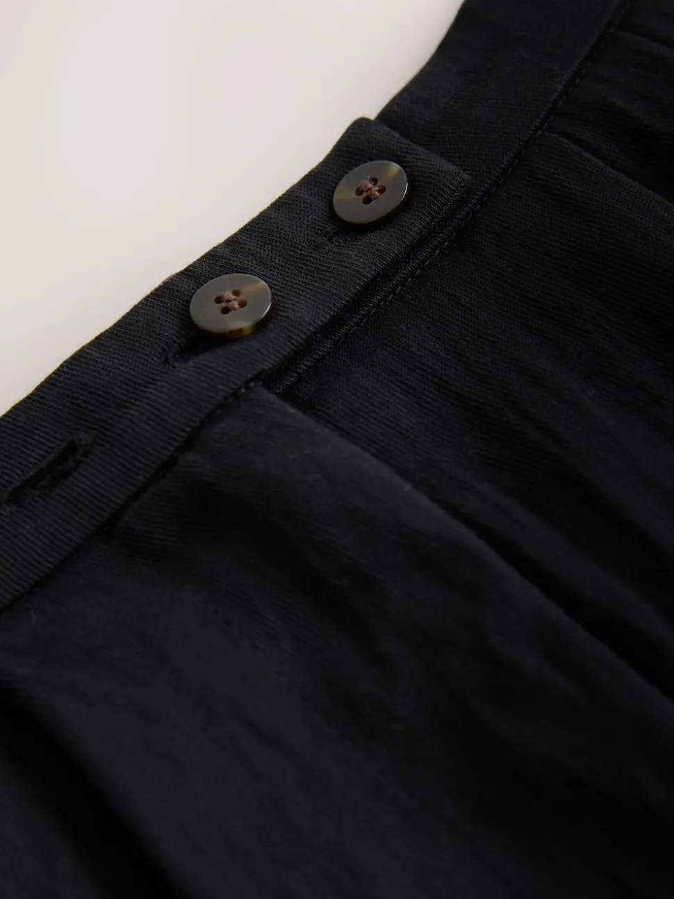 Zwart - Superwide Pleated Trousers