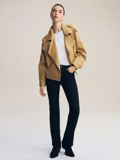 Zwart - Superzachte bootcut-jeans
