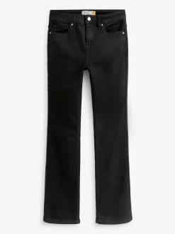 Zwart - Superzachte bootcut-jeans
