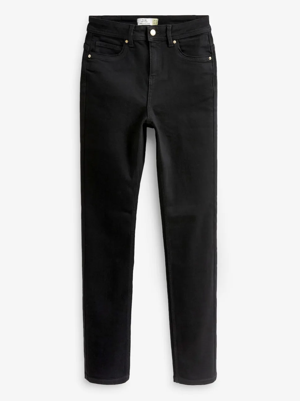 Zwart - Superzachte slim-fit jeans