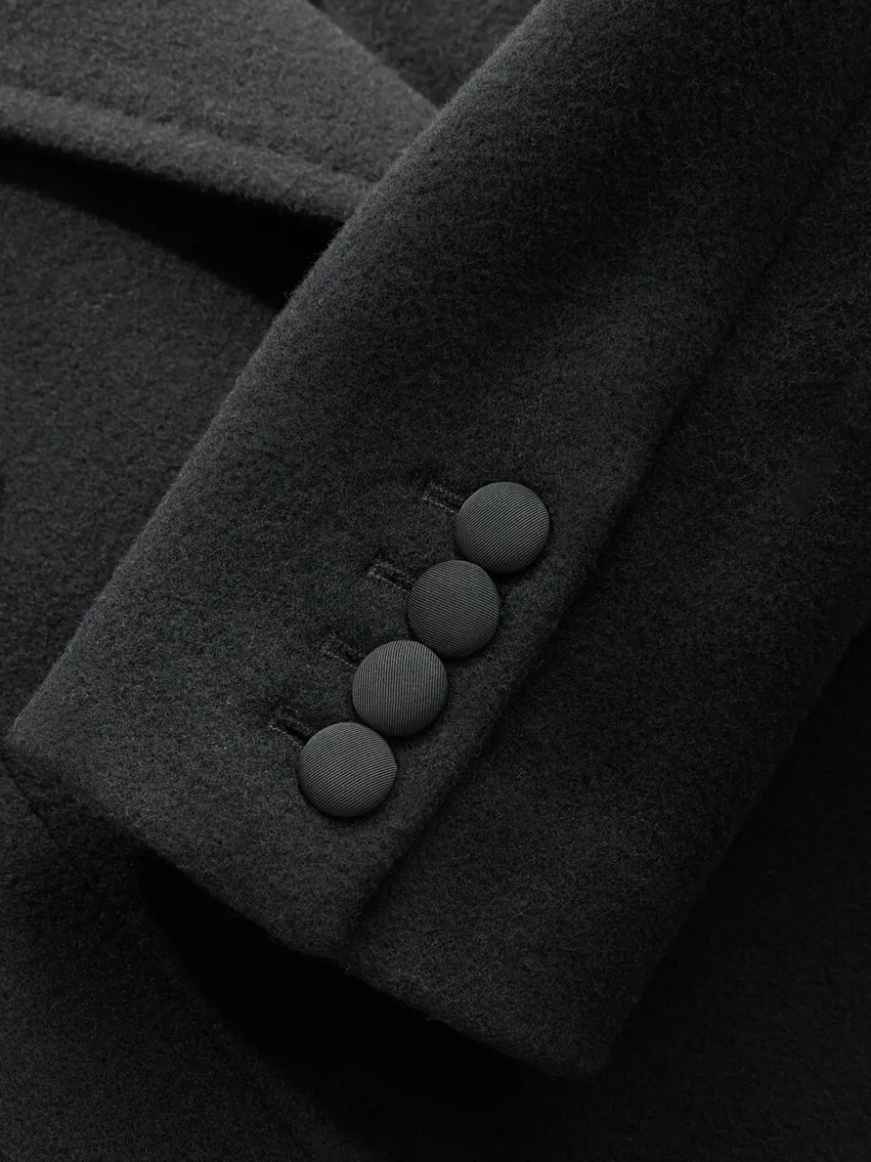 Zwart - Tabitha Simmons X Next Premium Double Breasted Coat
