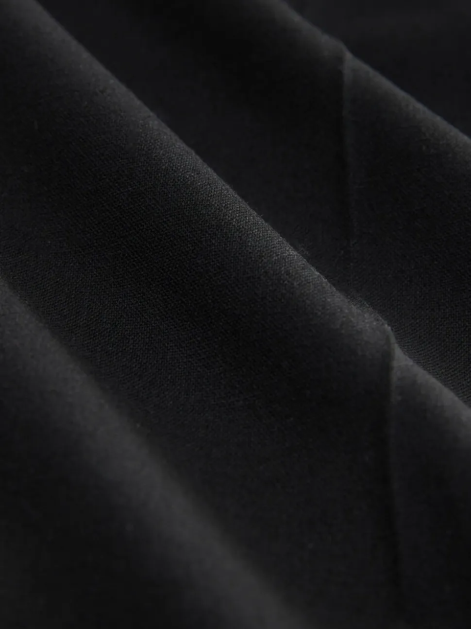 Zwart - Tailored Bootcut Trousers With Wool