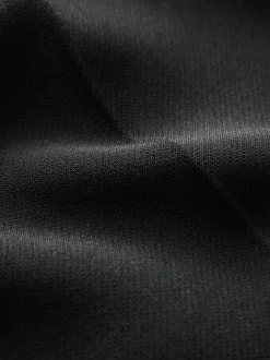 Zwart - Tailored Elasticated Back Straight Leg Trousers