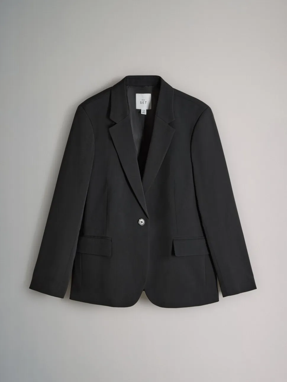 Zwart - The Set Single Breasted Blazer