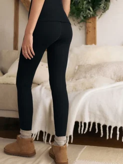 Zwart - Thermal Maximum Warmth Cosy Pointelle Leggings