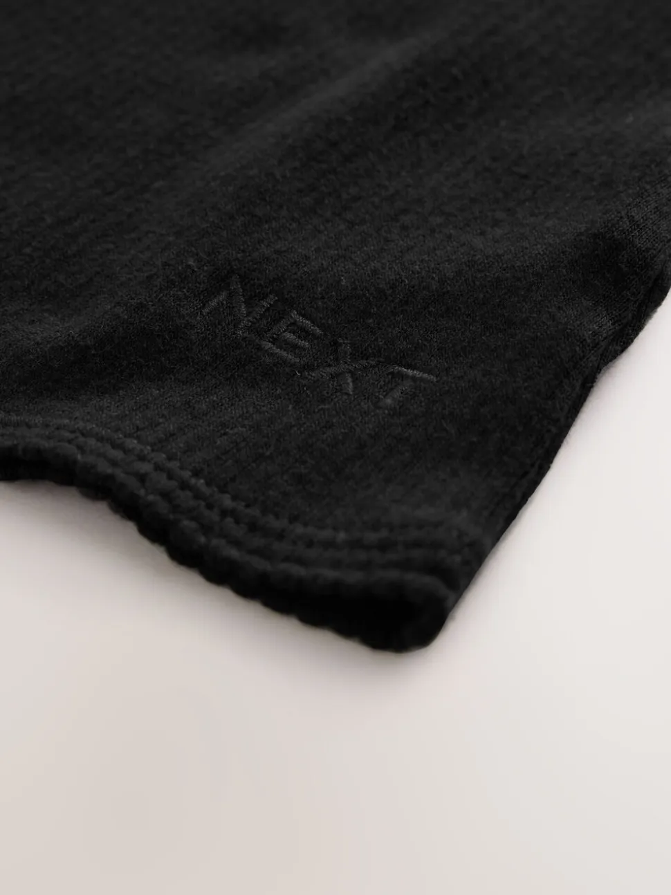 Zwart - Thermal Maximum Warmth Cosy Ribbed Vest