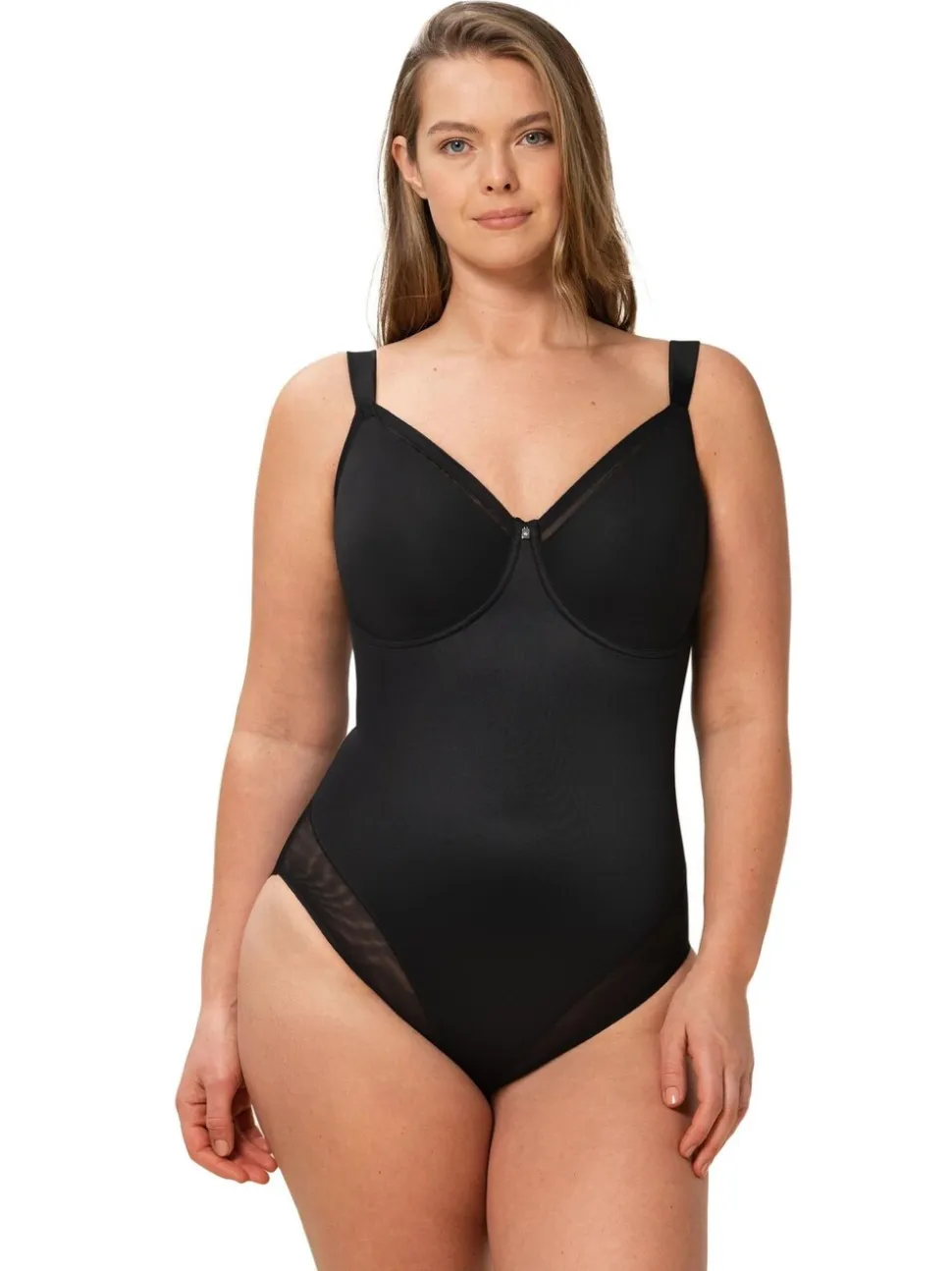 Zwart - Triumph - True Shape Sensation - Vormgevende body met beugel