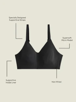 Zwart - Ultieme comfortabele beha
