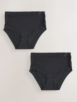 Zwart - Ultimate Comfort Knickers 2 Pack