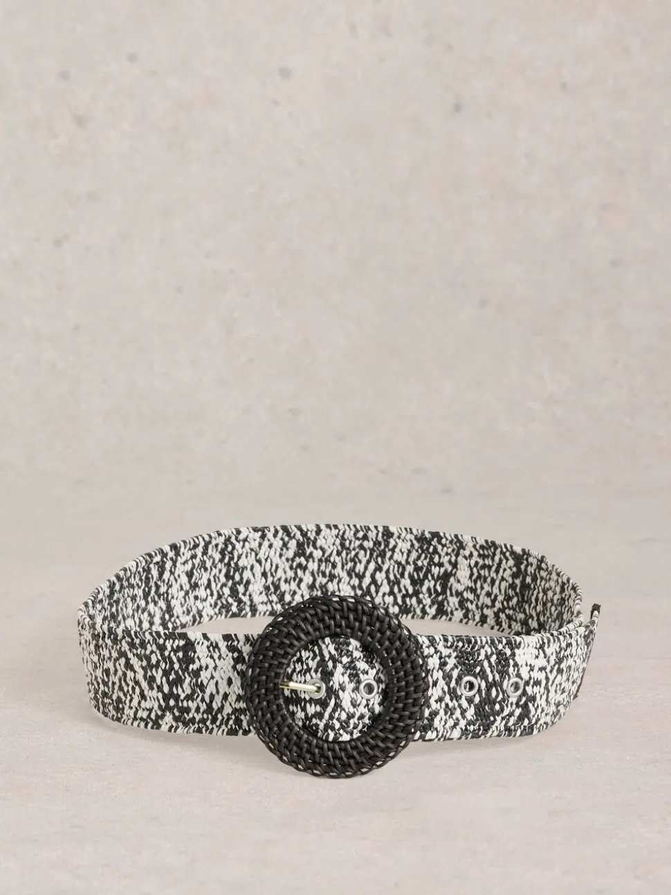 Zwart - White Stuff Raffia Belt
