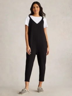 Zwart - White Stuff Selina jersey jumpsuit