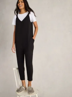 Zwart - White Stuff Selina jersey jumpsuit