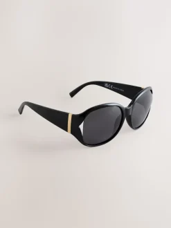 Zwart - Wrap Around Sunglasses