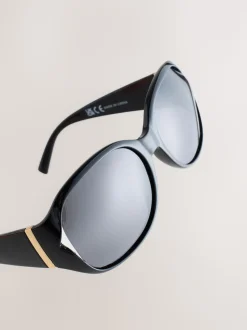 Zwart - Wrap Around Sunglasses