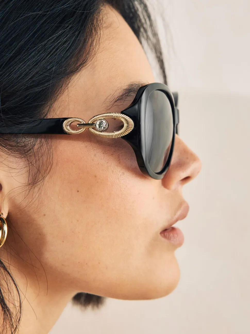 Zwart - Wrap Around Sunglasses