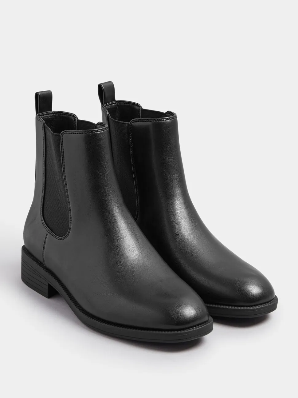 Zwart - Yours Curve Ankle Chelsea Boots