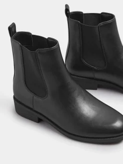 Zwart - Yours Curve Ankle Chelsea Boots
