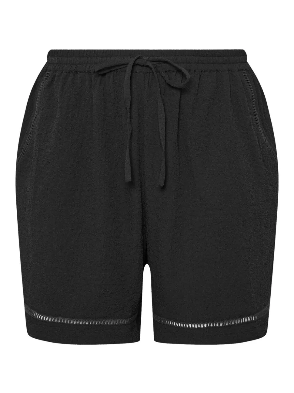 Zwart - Yours Curve Ladder Shorts
