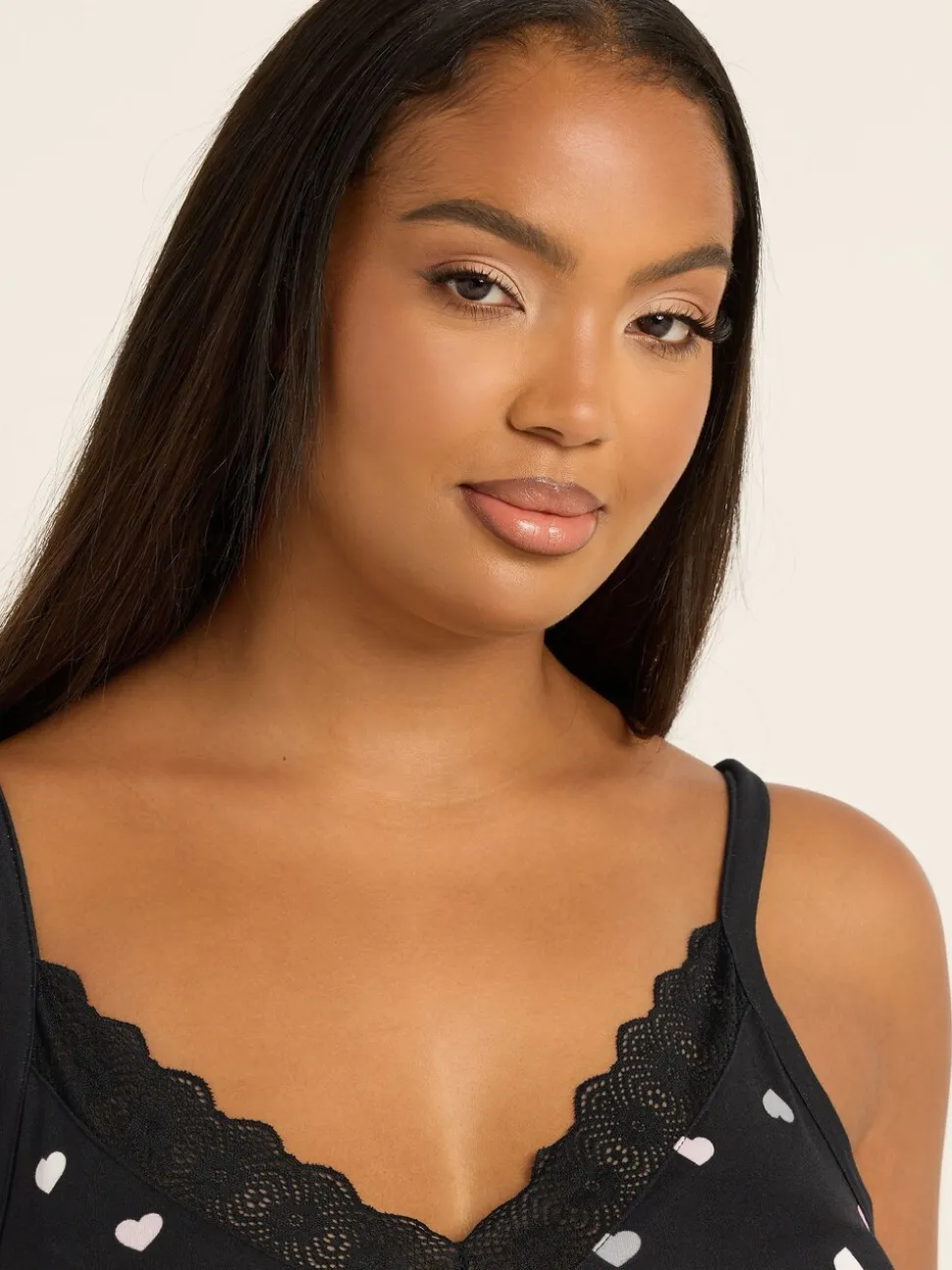 Zwart - Yours Curve Soft Touch Midaxi Chemise