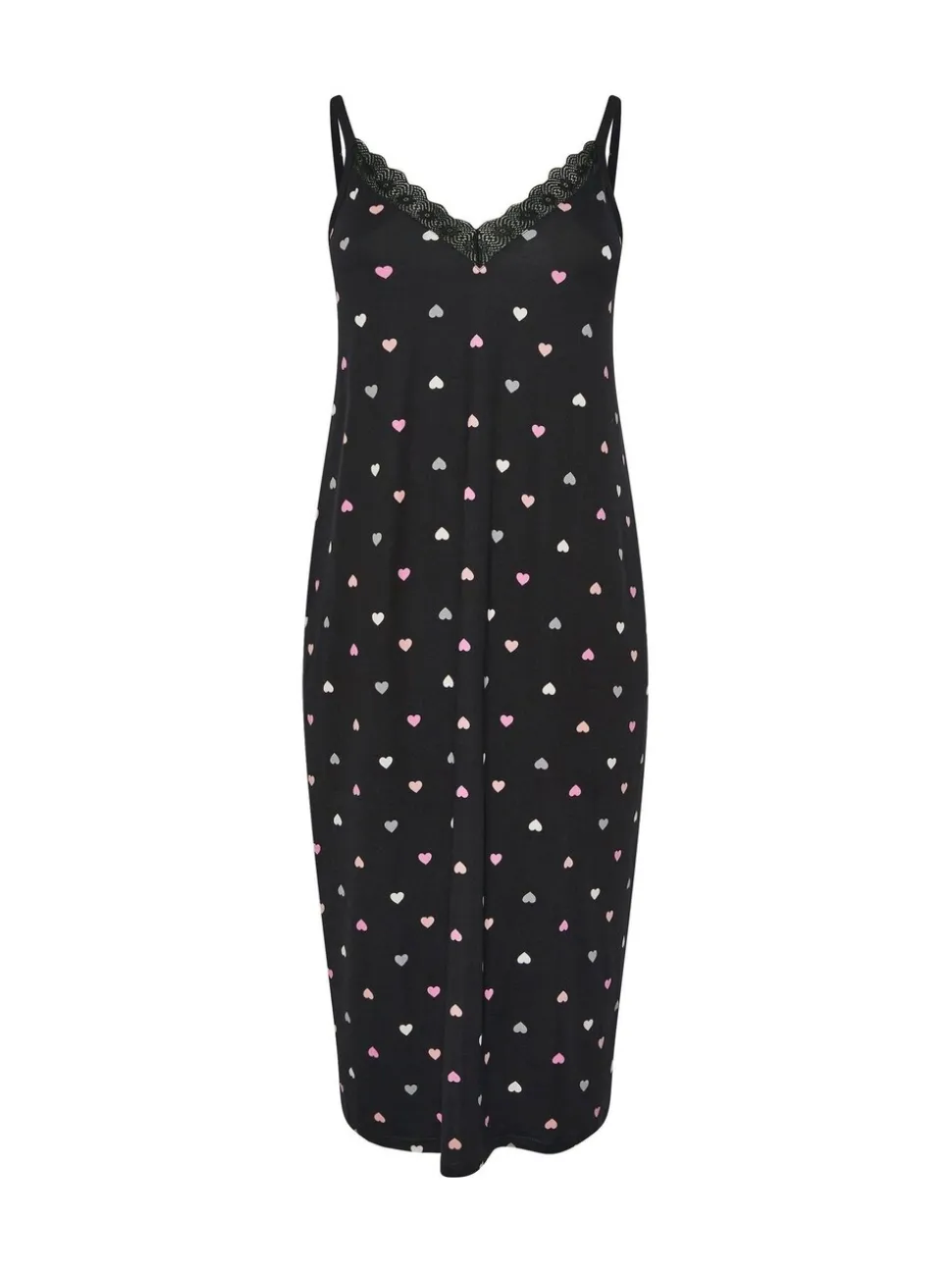 Zwart - Yours Curve Soft Touch Midaxi Chemise