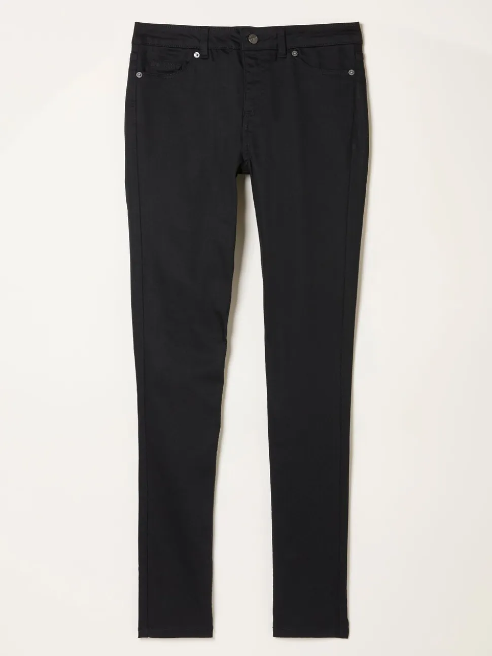 Zwart denim - FatFace Five Pocket Jegging