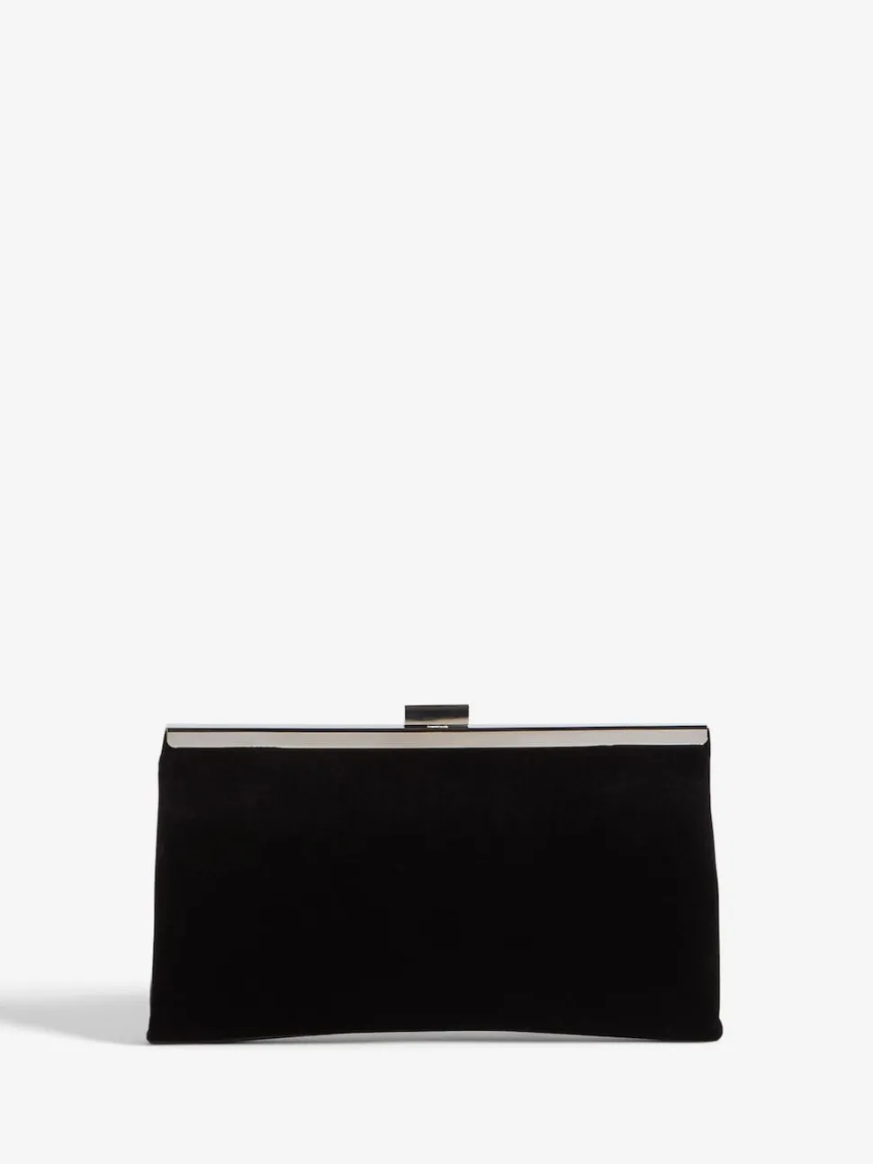 Zwart fluweel - Friends Like These Occasion Clutch Bag