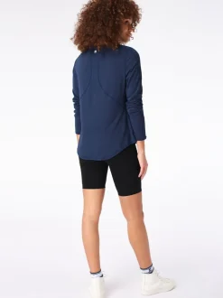 Zwart in lichte wassing - Sweaty Betty Power bikershort van 9