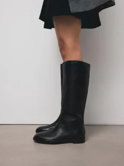Zwart leer - Forever Comfort® Regular Foot with Wide Calf Riding Boots