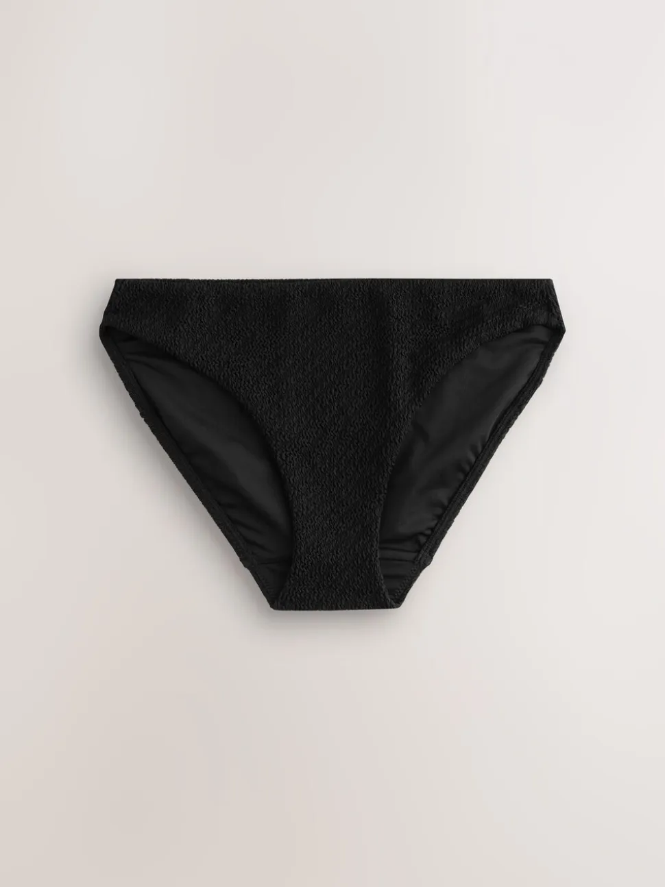Zwart met kreuk - Bikinibroekjes
