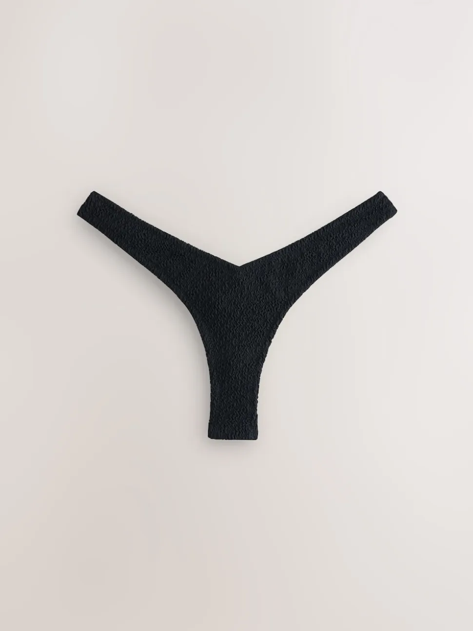 Zwart met kreuk - Bikinibroekjes