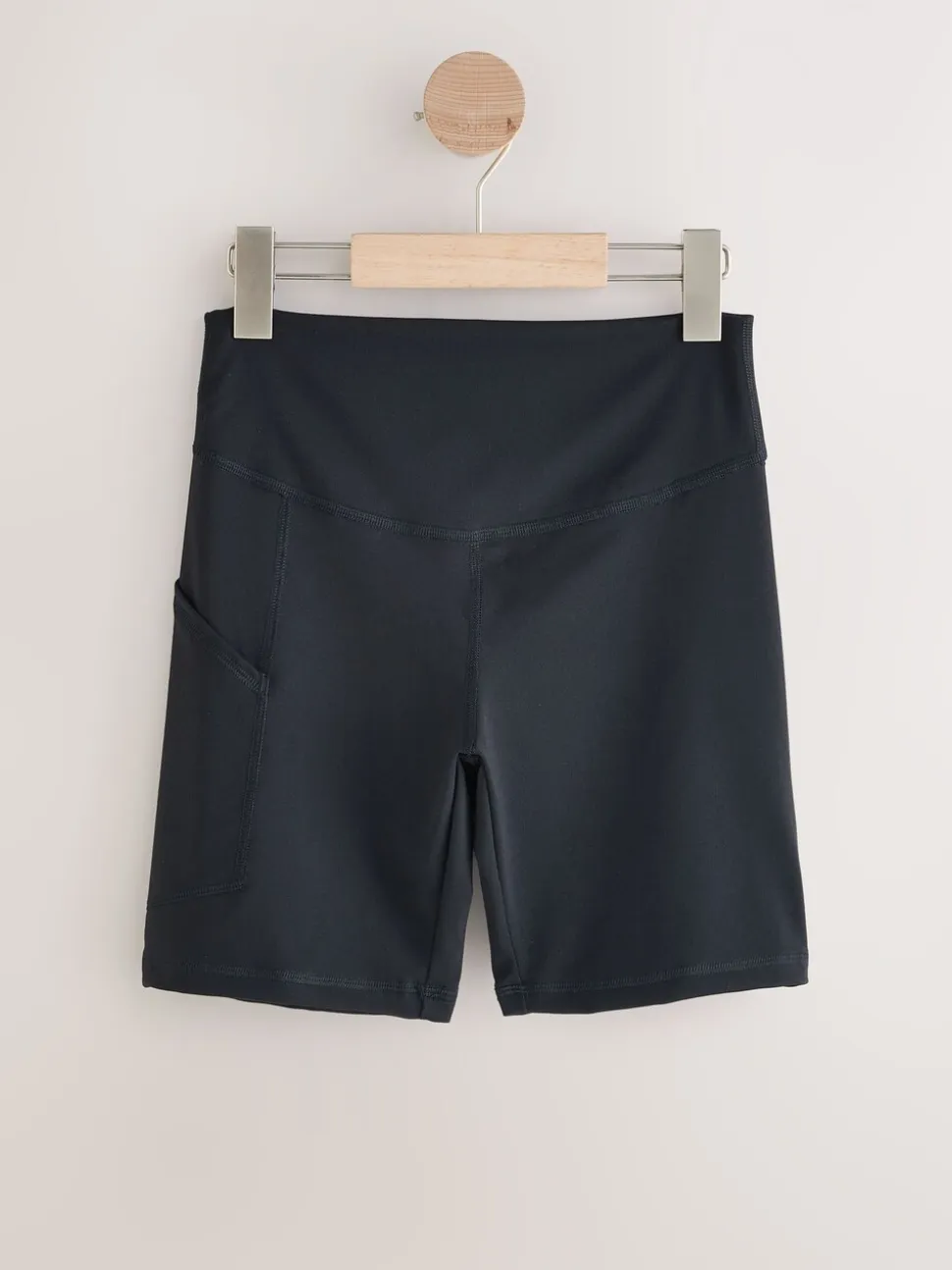 Zwart met zakken - Sports Dry Tech buikcorrigerende shorts