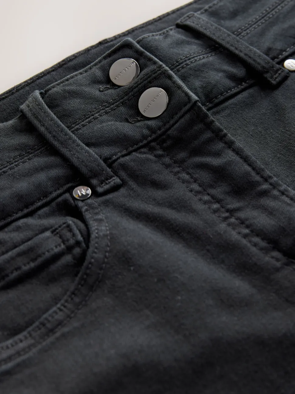 Zwart net - Figuurvormende slim jeans